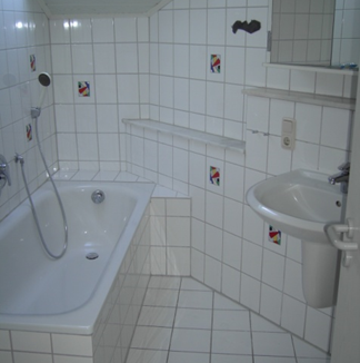 Badezimmer Dachgeschosswohnung